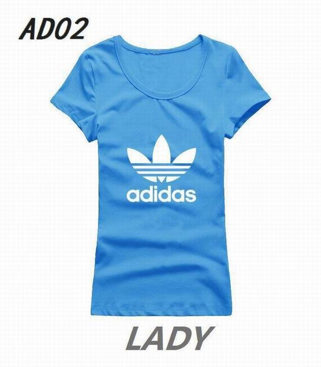 Adidas short round collar T woman S-2XL-025